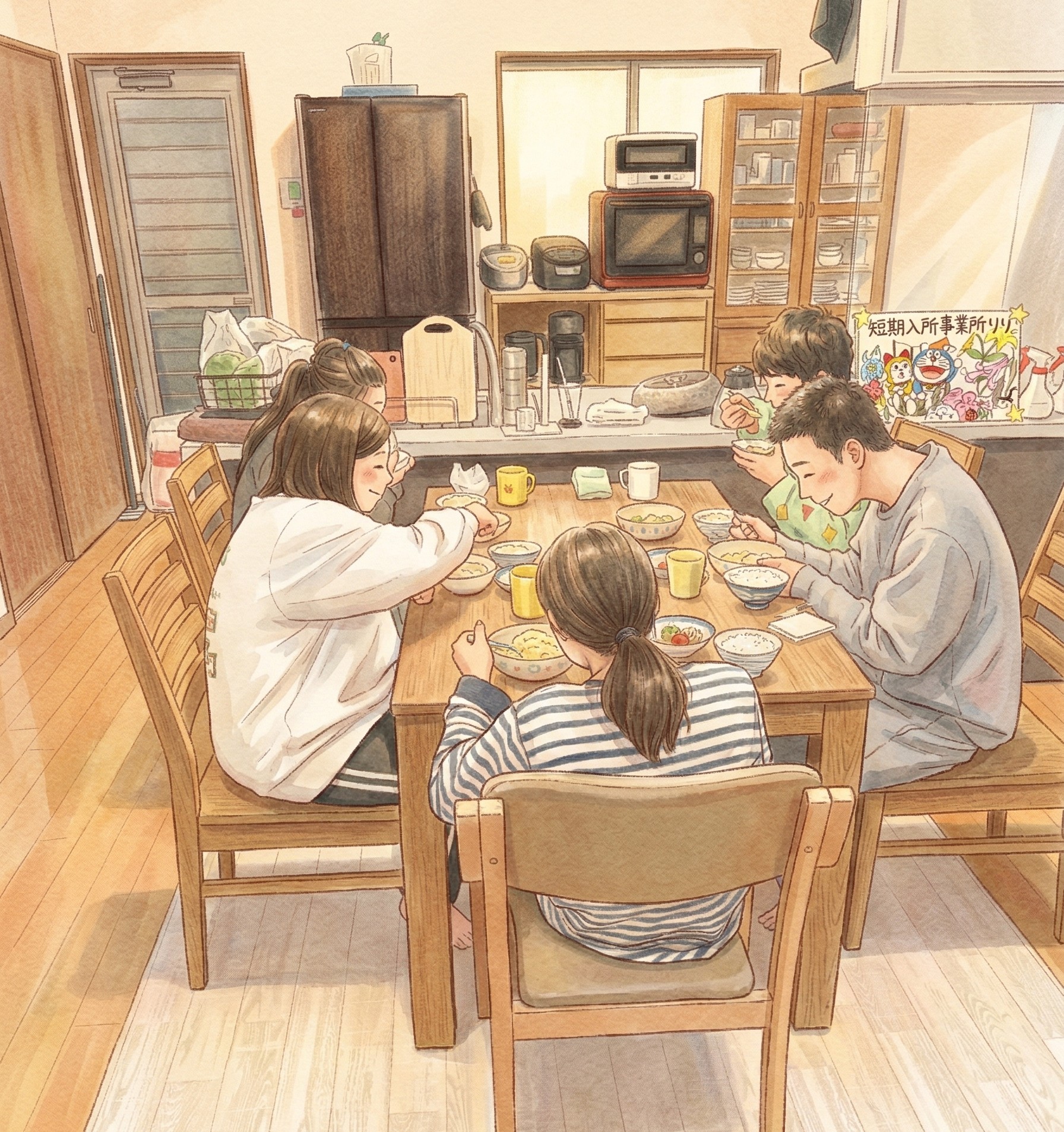 温かい手作りご飯